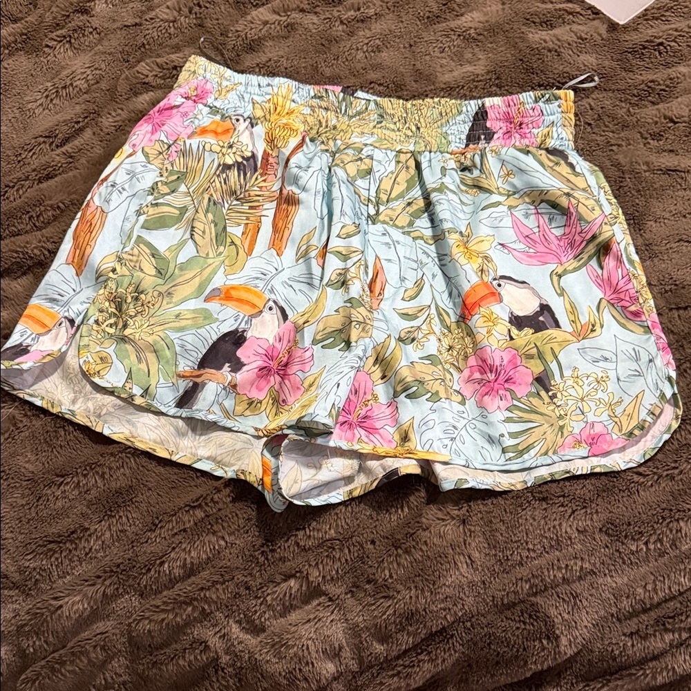 Zara Floral Print Women's Shorts